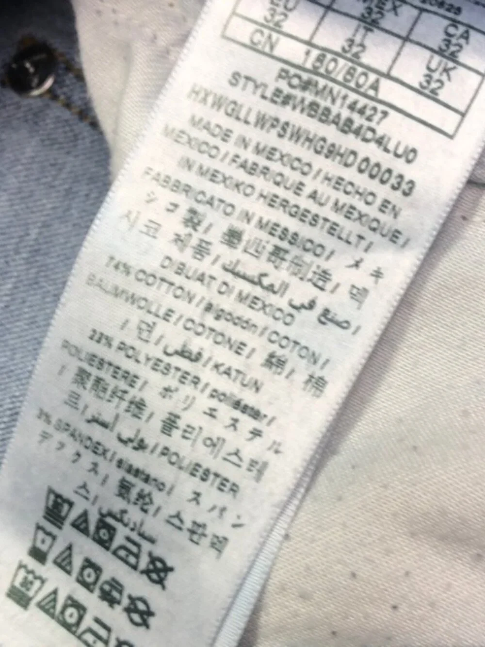 GUESS 1981 SKINNY JEANS 32x28 ⭐️